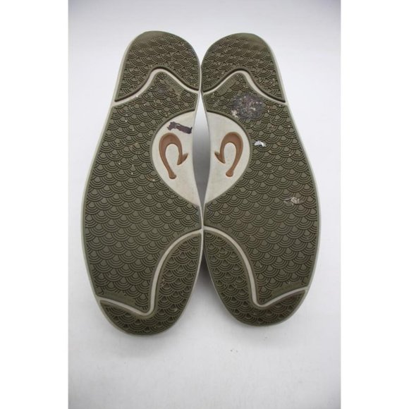 Olukai  Nana Hele Mens 13 Leather Lace Up Ankle Boots Shoes Casual 10449 - Picture 7 of 9